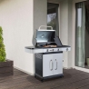 3-Burner Stainless Steel Gas Barbecue + 1 Davis On Sale