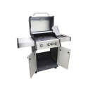 Montana 3-Burner Gas BBQ Grill with Side Burner, Stainless Steel Offers