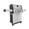Montana 3-Burner Gas BBQ Grill with Side Burner, Stainless Steel Promotion