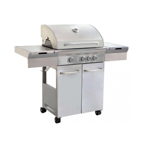 Texas Stainless Steel 4-Burner Gas Barbecue Promotion