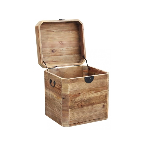 Irving Wooden Storage Chest 52x48x55cm Promotion