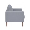 Modern 2-Seater Cotton Sofa 137x73x82cm Ramsey Characteristics