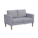 Modern 2-Seater Cotton Sofa 137x73x82cm Ramsey Price