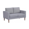 Modern 2-Seater Cotton Sofa 137x73x82cm Ramsey Price