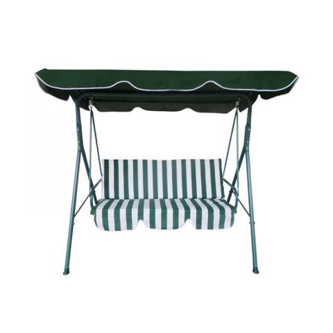 Garden Swing Chair with Removable Cushions Green Promotion