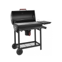 Steel Charcoal Grill with Wheels and Lid, 2 Grates - Tennessee Promotion