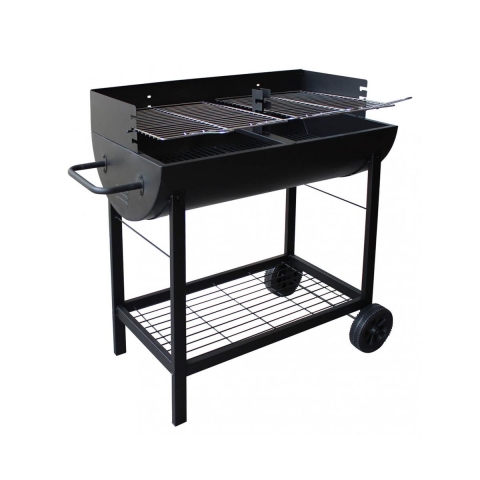 Charcoal Barbecue with Wheels and 2 Adjustable Grates Wisconsin Promotion