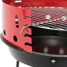 Portable Round Charcoal Barbecue Grill Ø36cm for Camping Discounts
