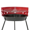 Portable Round Charcoal Barbecue Grill Ø36cm for Camping Sale
