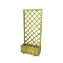 Wooden Planter with Trellis for Plants Dalia On Sale