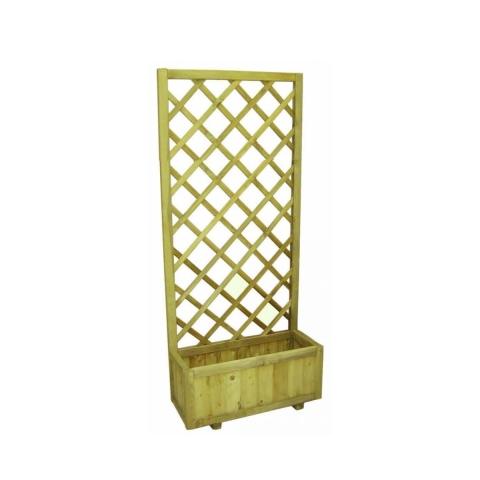 Wooden Planter with Trellis for Plants Dalia Promotion