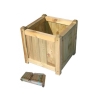 Edelia Treated Pine Wood Planter 40x40cm On Sale