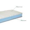 Small Double Memory Foam Mattress 30cm 120X190 with Aloe Vera Cover High Choice Of