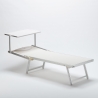 Professional aluminum beach sun lounger Italy 