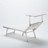 Professional aluminum beach sun lounger Italy 