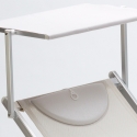 Professional aluminum beach sun lounger Italy 