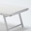 Professional aluminum beach sun lounger Italy 