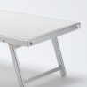 Professional aluminum beach sun lounger Italy 