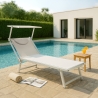 Professional aluminum beach sun lounger Italy Offers