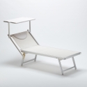 Professional aluminum beach sun lounger Italy 