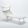Professional aluminum beach sun lounger Italy 