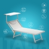 Professional aluminum beach sun lounger Italy Sale