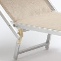 Set Of 2 Italia Professional Sun Loungers With Built-in Headrest And Sunshade 