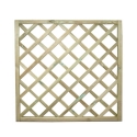 Pine Wood Trellis 90x90 for Climbing Plants Sandra Promotion