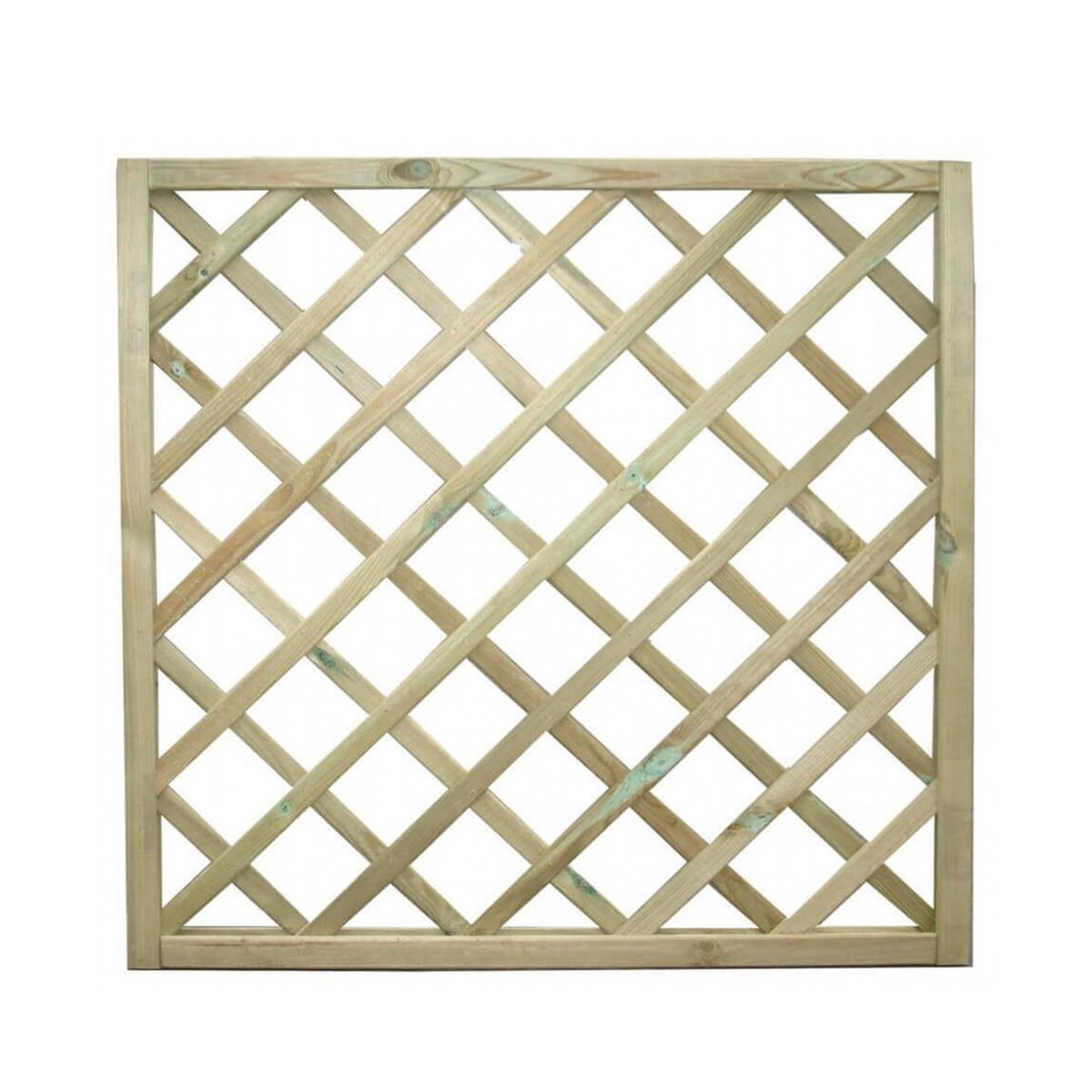 Pine Wood Trellis 90x90 for Climbing Plants Sandra Promotion