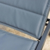 Formentera Aluminum Garden Lounger with Wheels Characteristics