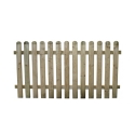 Pressure-Treated Pine Wood Garden Fence 180x100cm Promotion