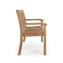 Lidia 3-Seater Acacia Wood Garden Bench Sale