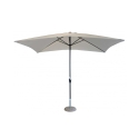 White Garden Umbrella 2x3m in Polyester Poly Promotion
