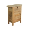 Farran Wooden Nightstand with Door and Drawer Promotion