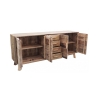 Reclaimed Pine Wood Sideboard with 4 Drawers, Heron On Sale