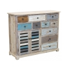Shabby Chic Multicolor Wooden Sideboard Greg Promotion