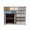 Shabby Chic Multicolor Wooden Sideboard Greg Sale