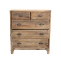 Farley 5-Drawer Natural Wood Dresser for Bedroom Offers