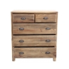 Farley 5-Drawer Natural Wood Dresser for Bedroom Sale