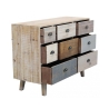 Shabby Chic Colorful Wooden Dresser with 8 Drawers, Donald Sale