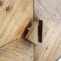Derek Industrial Style Wood and Metal Sideboard Sale