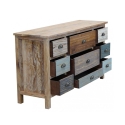 Shabby Chic Wooden Mobile Drawer Unit Denny Offers
