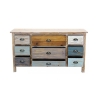 Shabby Chic Wooden Mobile Drawer Unit Denny Model