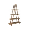 Callie Living Room Bookshelf with 4 Pine Wood Shelves Promotion