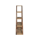 Callie Living Room Bookshelf with 4 Pine Wood Shelves Sale