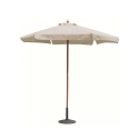 Fantasy Wooden Outdoor Garden Umbrella, Round Ø2.5m, Central Pole Sale