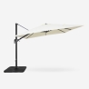 Garden Cantilever Parasol with Fully Adjustable Shade Square 3x3 Canopy Vienna Catalog