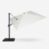 Garden Cantilever Parasol with Fully Adjustable Shade Square 3x3 Canopy Vienna Characteristics