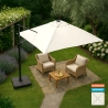 Paradise 2.5 m Square Cantilever Parasol Patio Promotion