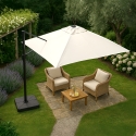 Paradise 2.5 m Square Cantilever Parasol Patio Sale